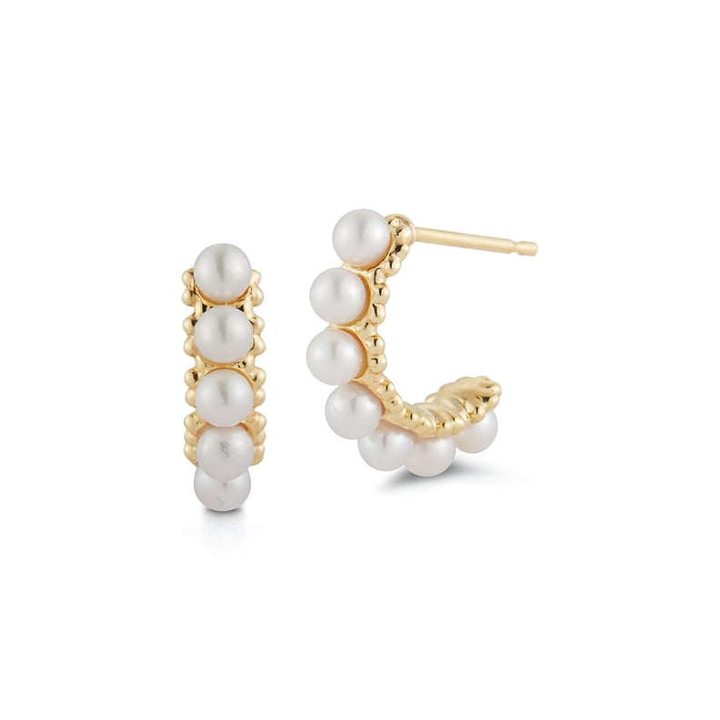 Barbela Mini Pearl Hoops