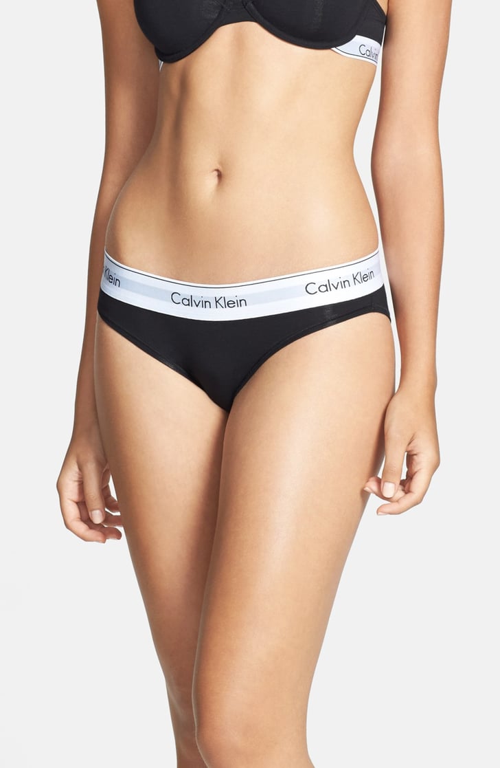 calvin klein modern cotton high leg undie