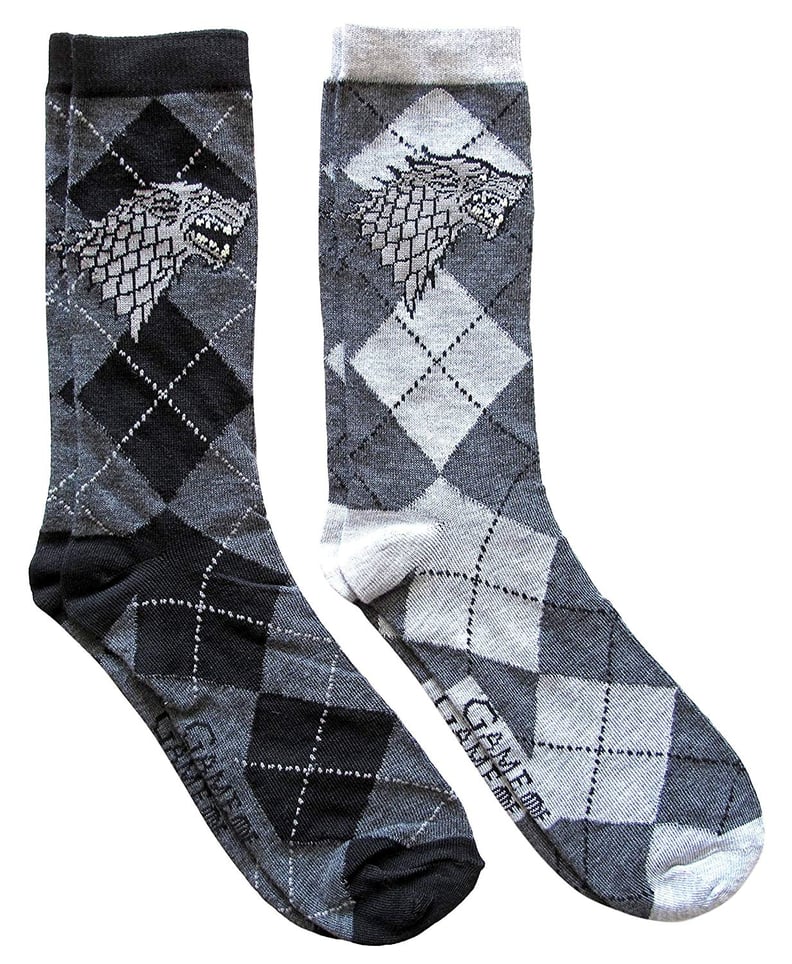 Stark Argyle Crew Socks