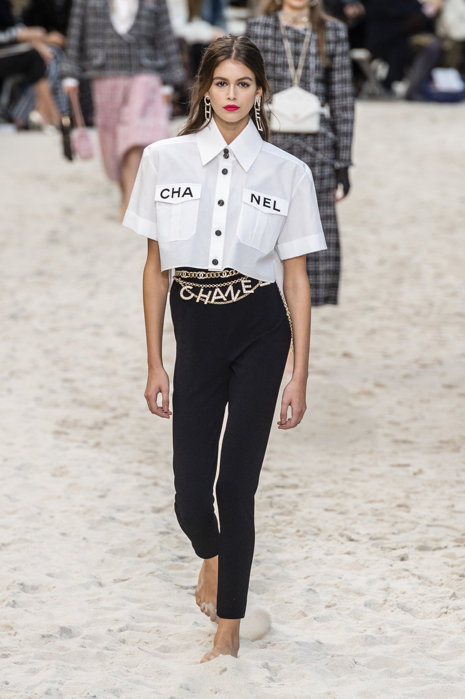 Fashion, Shopping & Style | Hold Up — Chanel Just Gave Leggings Its Stamp  of Approval | POPSUGAR Fashion Photo 7