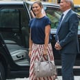 Princess Victoria's Pleated Striped Midi Skirt Should Be Your Final Summer Buy