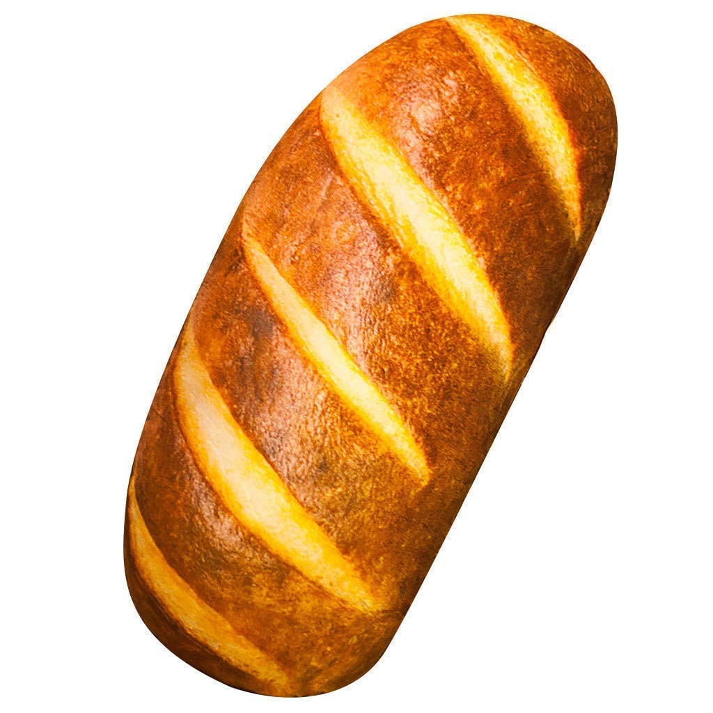 3d simulation bread pillow