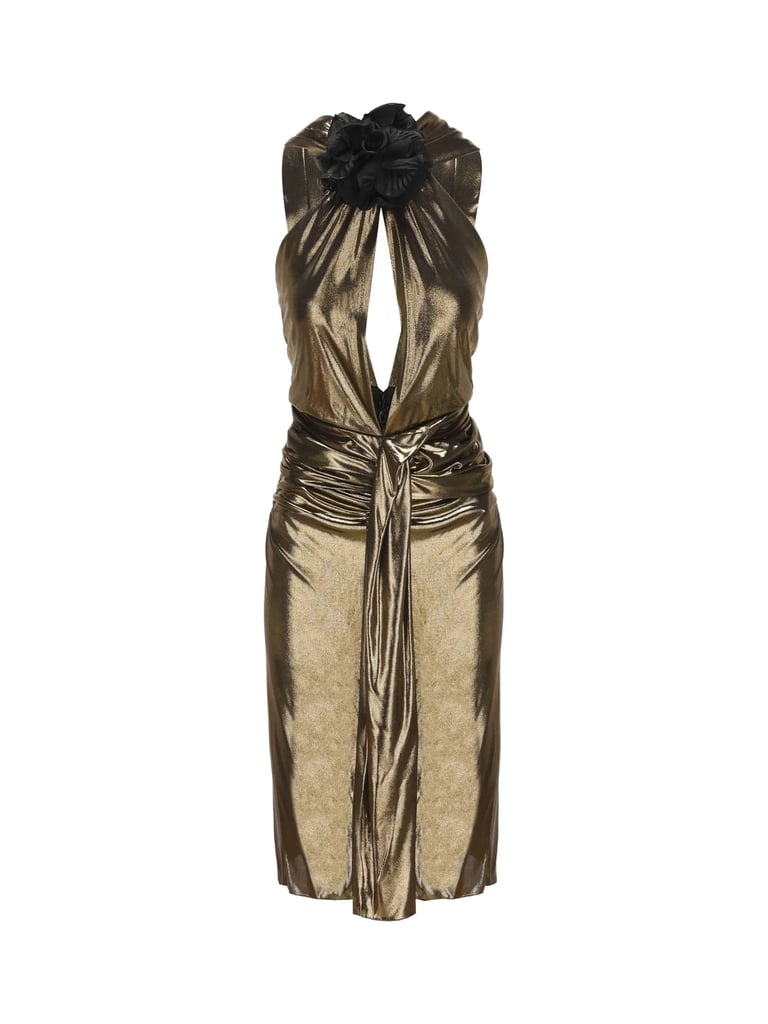 Saint Laurent Cutout Sleeveless Dress