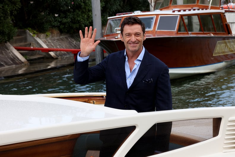 Hugh Jackman at the 2022 Venice Film Festival