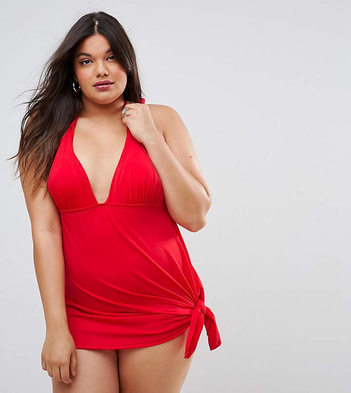 ASOS Tie Side Swim Dress