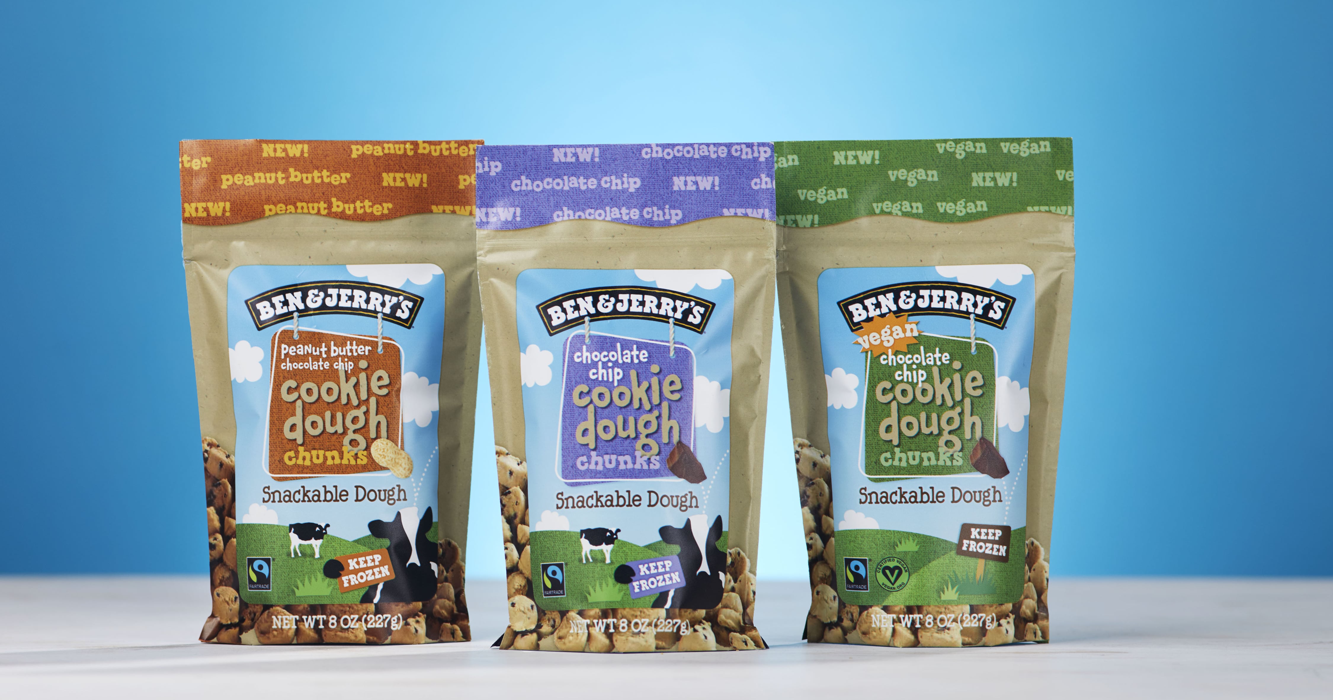 Ben & jerry's dough chunks sales