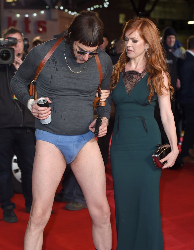 Sacha Baron Cohen Isla Fisher Grimsby Red Carpet 2016