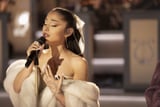Ariana Grande Is the Epitome of Old Hollywood Glamour as She Debuts a New Holiday Track