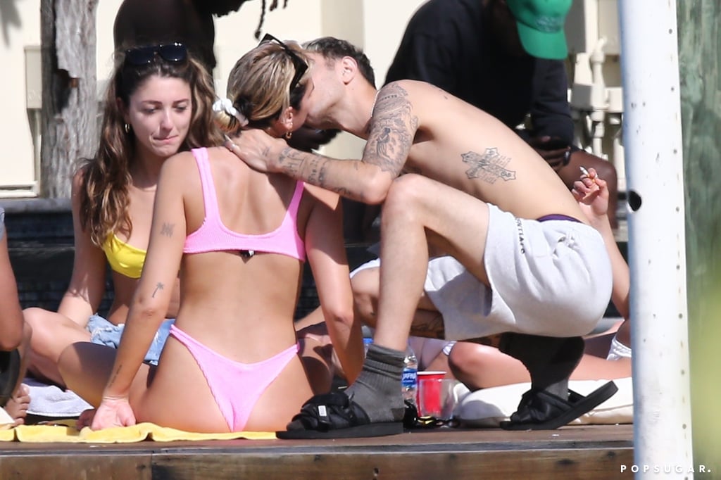 Dua Lipa and Anwar Hadid Kiss in Miami | Pictures