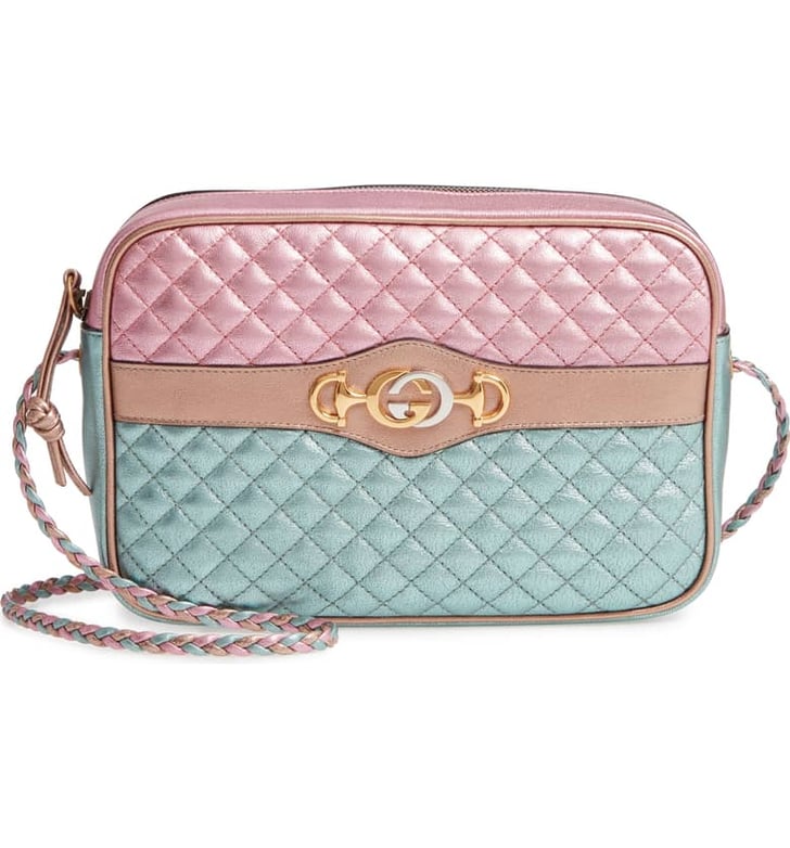 Gucci metallic bag deals