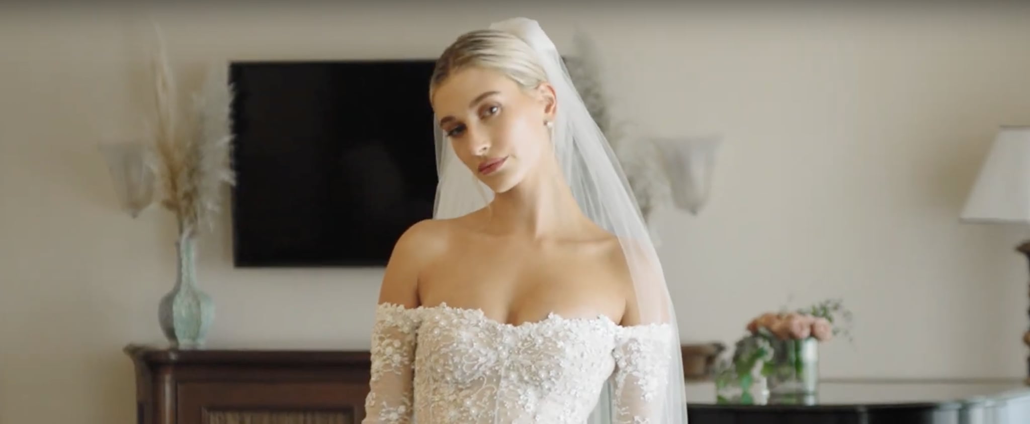 Watch Hailey Baldwin s Final Wedding Dress Fitting Video