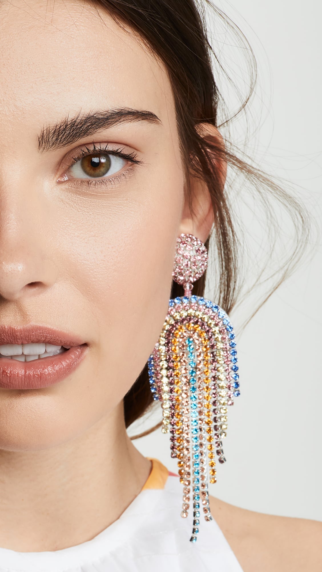 Oscar de la sales renta waterfall earrings