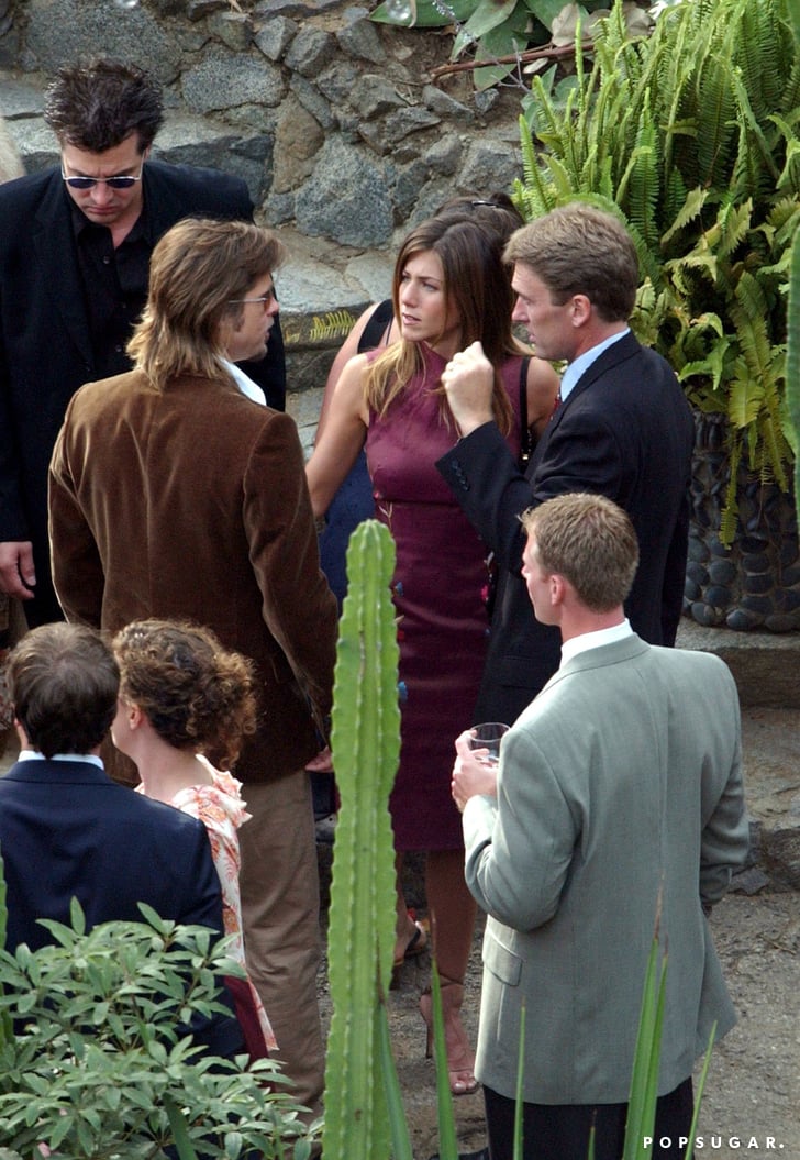 Brad Pitt showed support for Jennifer Aniston as a