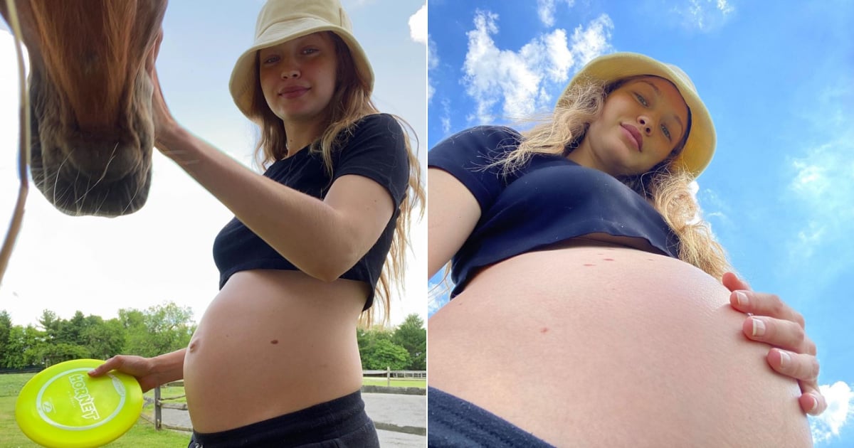 Gigi Hadid Looks Like the Cutest Mama-to-Be in This Sunny $99 Bucket Hat