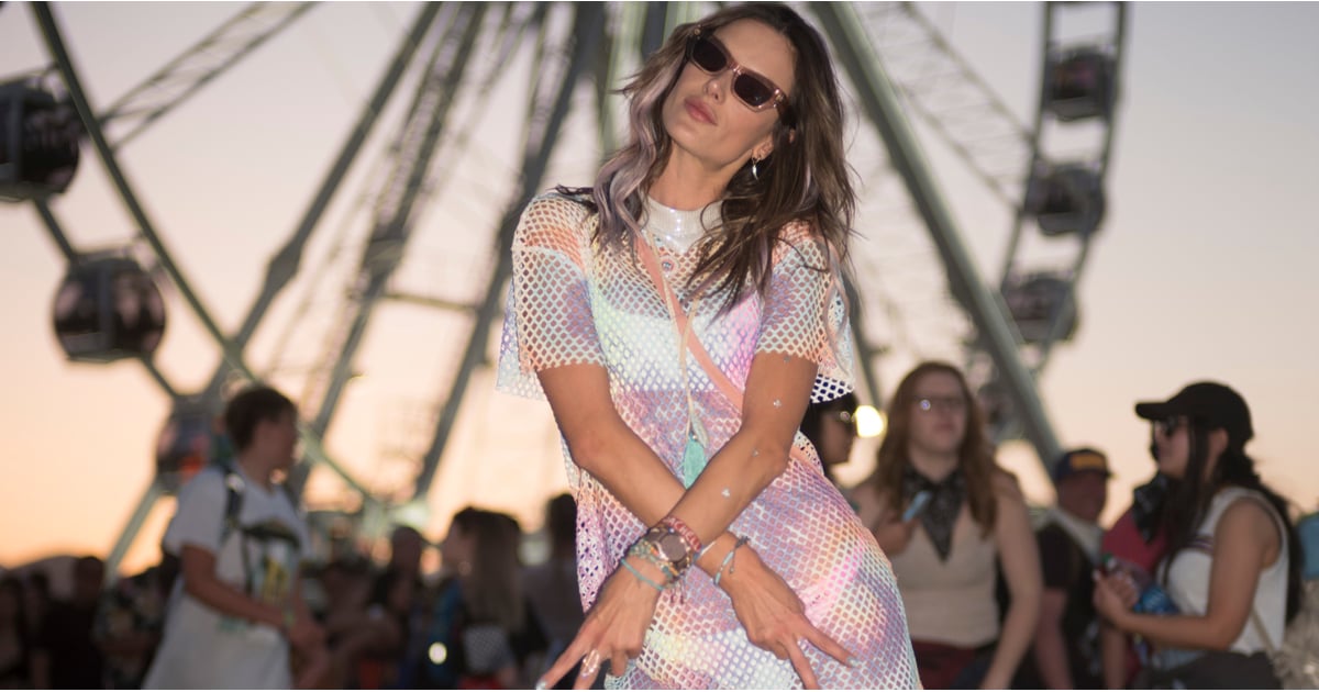 Alessandra Ambrosio Coachella Style POPSUGAR Fashion