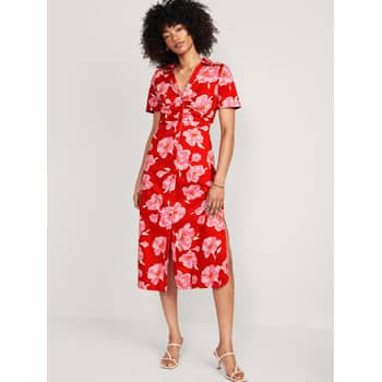 Red old navy dress hot sale