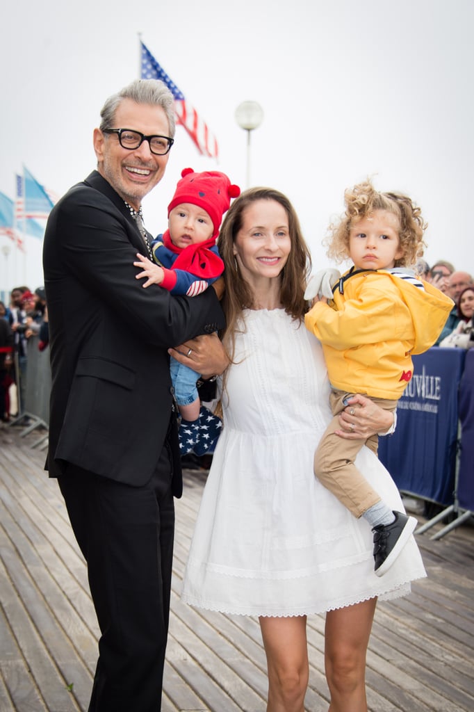 Jeff Goldblum and Kids at Deauville American Film Festival