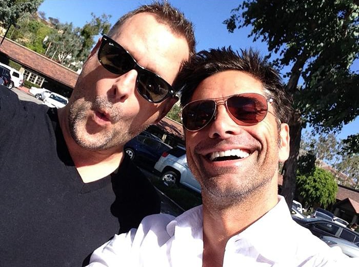 Dave: "Happy birthday to my handsome brother @JohnStamos - love you. Your brother, Dave. #fullhouse"