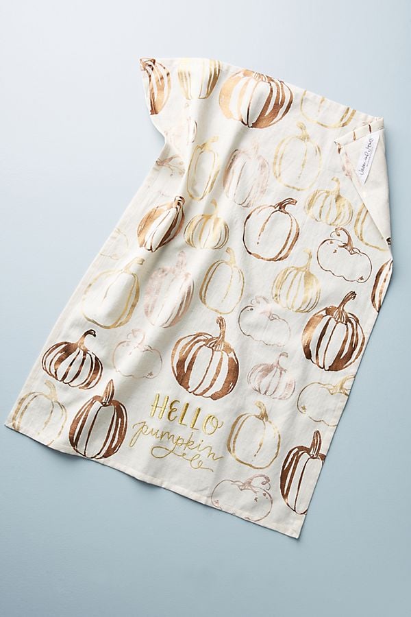 Anthropologie Jasmine-Printed Dish Towel