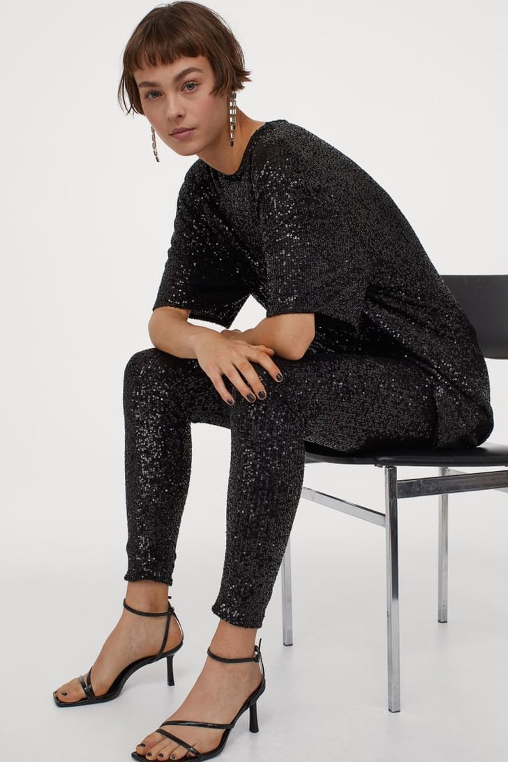 H&M Sequined Leggings Black Friday Fashion Deals and Sales 2020