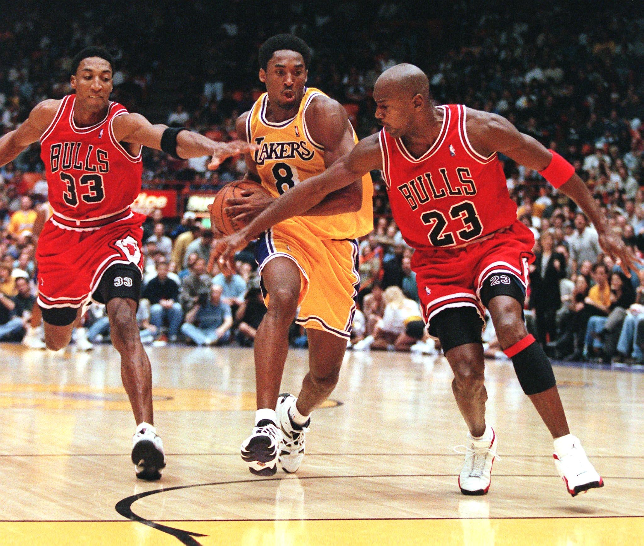 Kobe on michael shop jordan