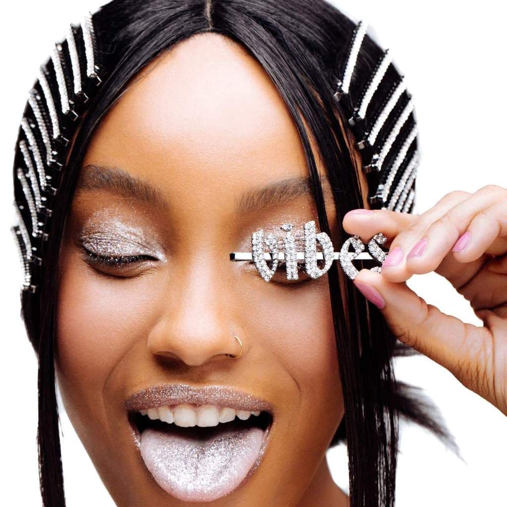 Vibes Rhinestone Bobby Pin