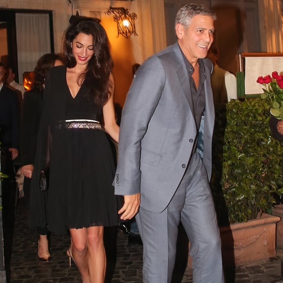 George and Amal Clooney Out in Rome May 2016 | Pictures