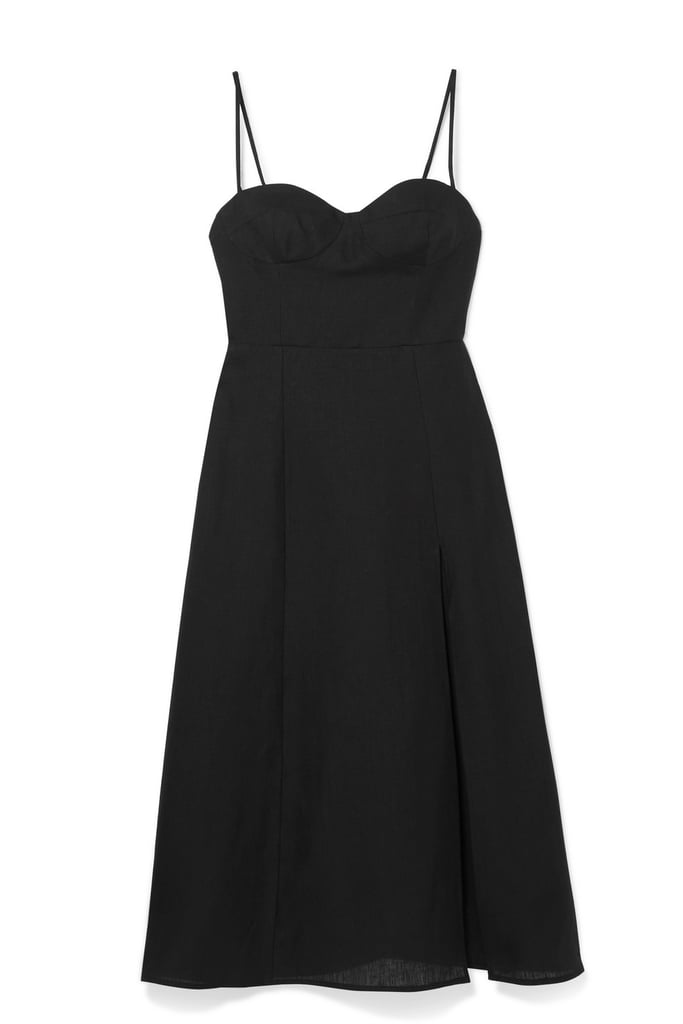 Reformation Nebraska Linen Midi Dress