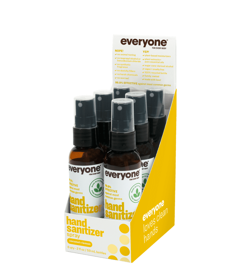 EO Products Coconut + Lemon Hand Sanitizer Spray