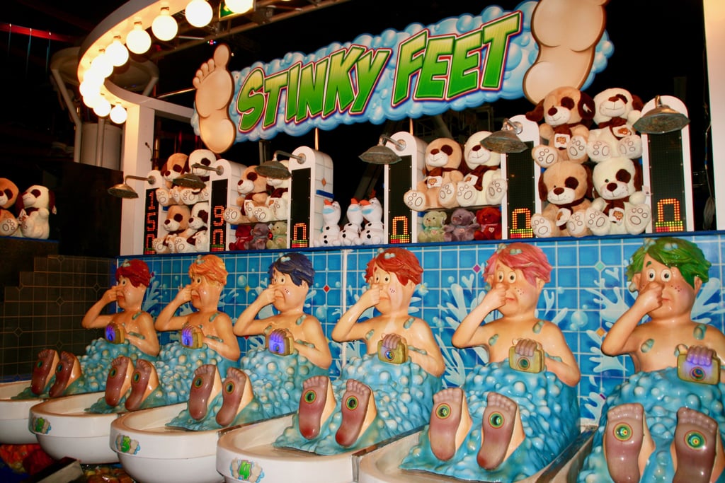 Anyone who says Dubai doesn't have culture clearly has never played the Stinky Feet water gun game at Sega Republic.