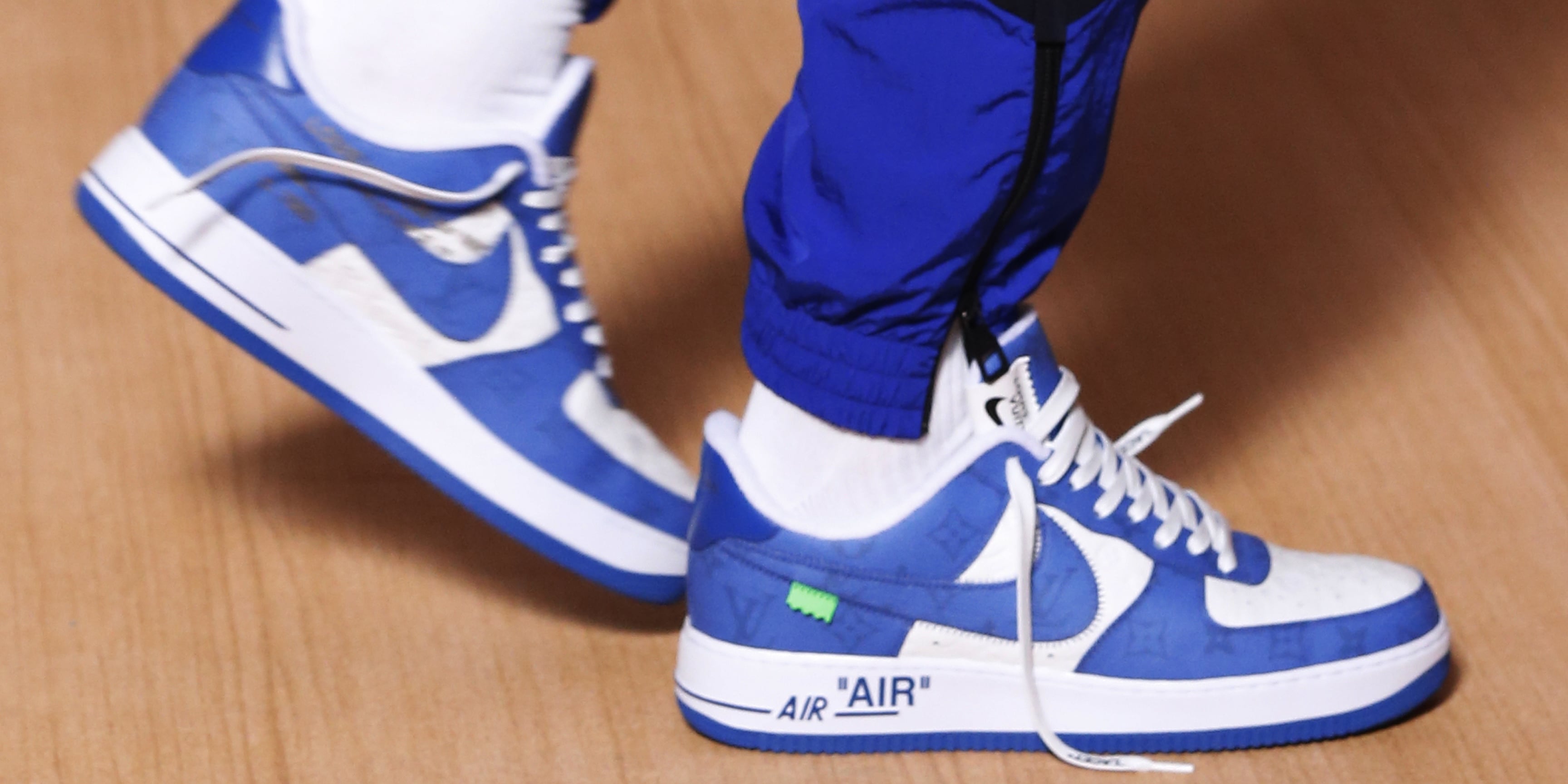 Virgil Abloh Debuts Louis Vuitton x Nike Air Force 1s