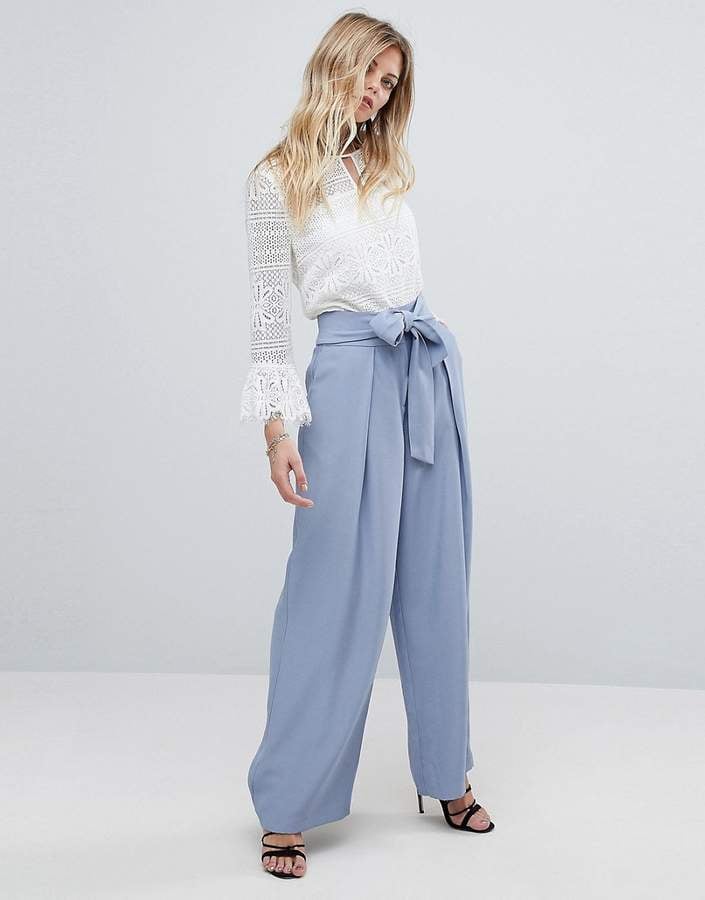 Forever New Tailored Trousers With Pleat Front