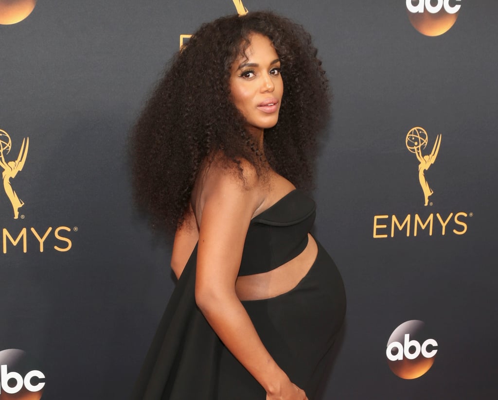 Kerry Washington's Hair at the 2016 Emmys