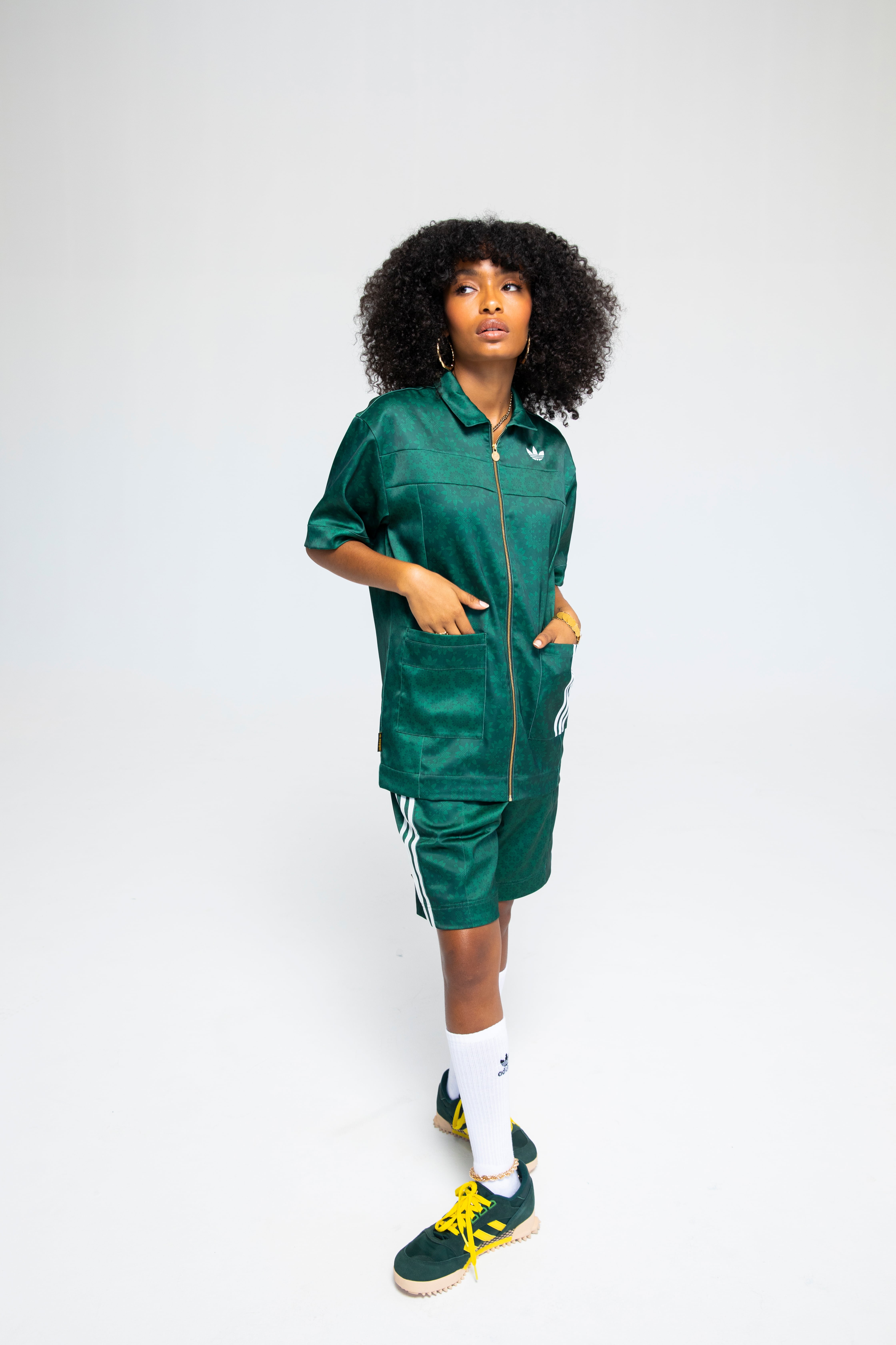 Adidas popper jacket best sale