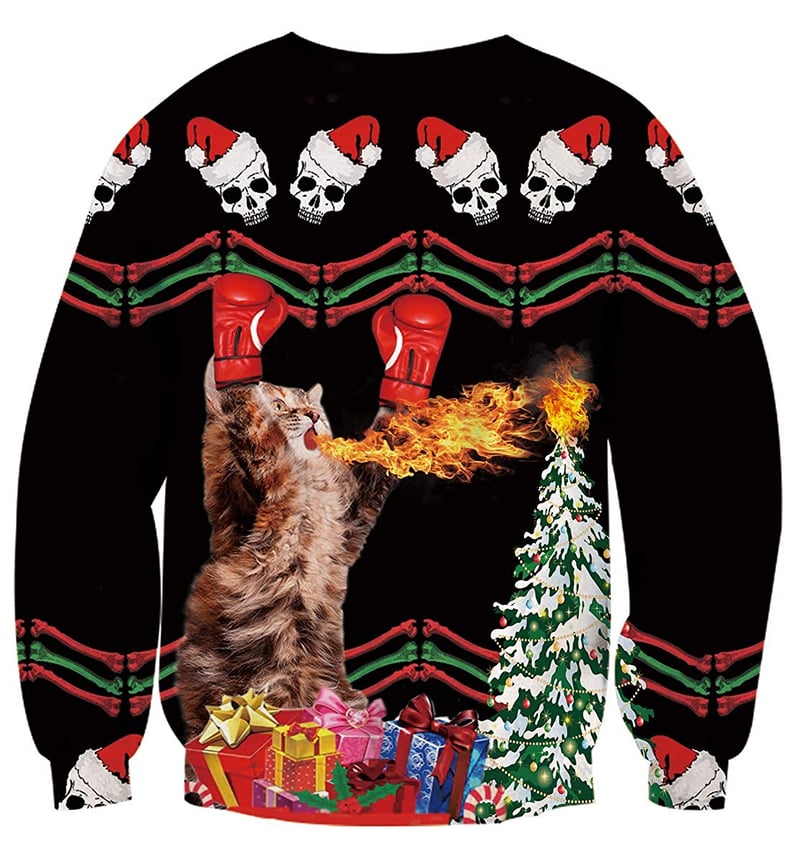 Idgreatim Ugly Christmas Crewneck Sweatshirt