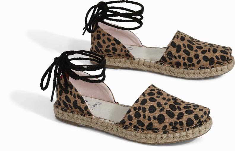 Clare V. Leopard Heritage Katalina Espadrilles