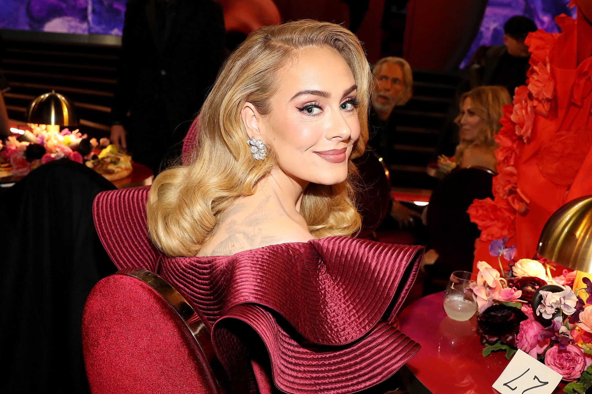 LOS ANGELES, CALIFORNIA - FEBRUARY 05: Adele attends the 65th GRAMMY Awards at Crypto.com Arena on February 05, 2023 in Los Angeles, California. (Photo by Johnny Nunez/Getty Images for The Recording Academy)
