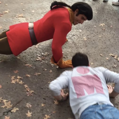 Gaston's Push-Up Contest Video