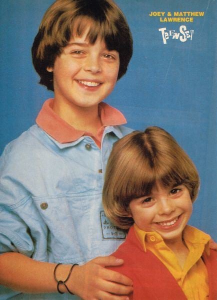 Joey and Matthew were cute right from the start. Those smiles!