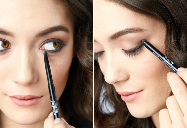 Step 3: Line your eyes and smudge