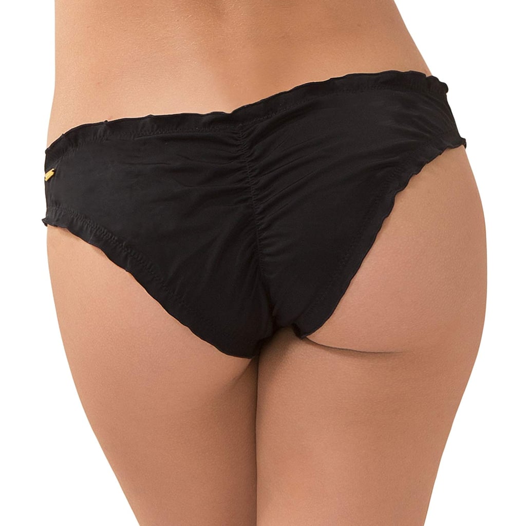 ruffle ruched bikini bottom