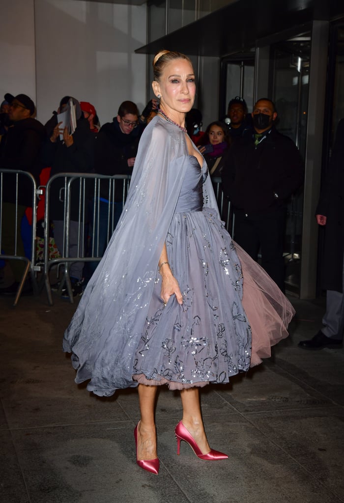 Sarah Jessica Parker Wears Dress Inspired by Carrie Bradshaw