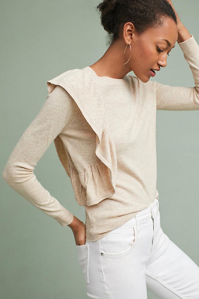 Anthropologie Moth Ruffle-Draped 