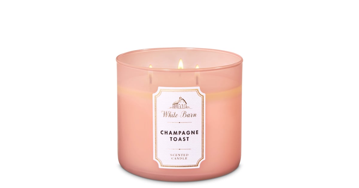 Bath and Body Works's White Barn Champagne Toast Candle Bath and Body