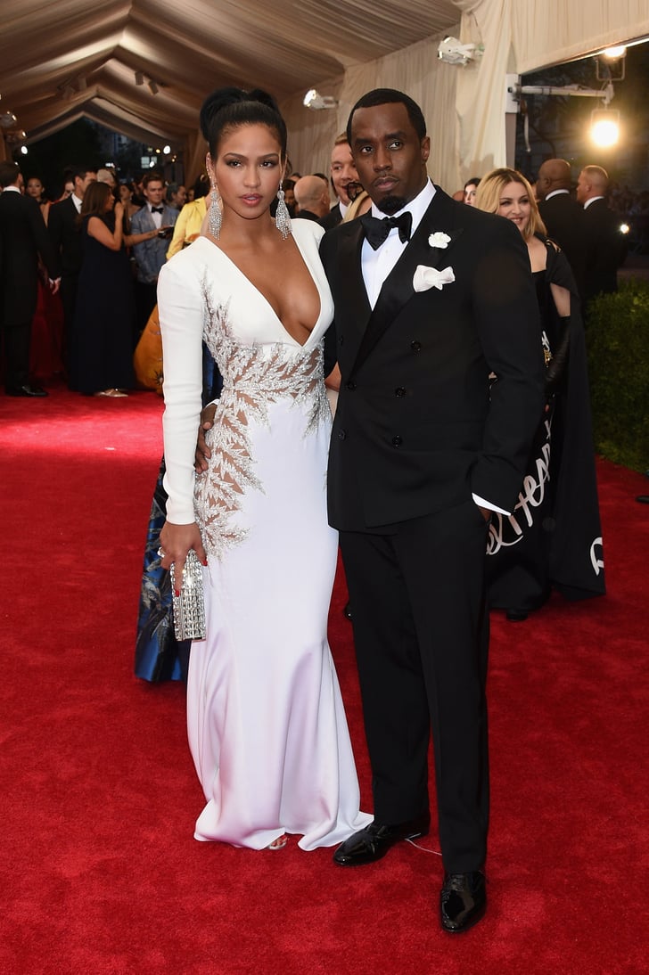 Cassie and Diddy Celebrities at the Met Gala 2015 Pictures