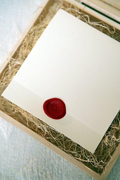 No correspondence is complete without a Lannister Red wax seal.