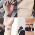 34 Tiny Inspirational Tattoos That Will Motivate You to Live BIG