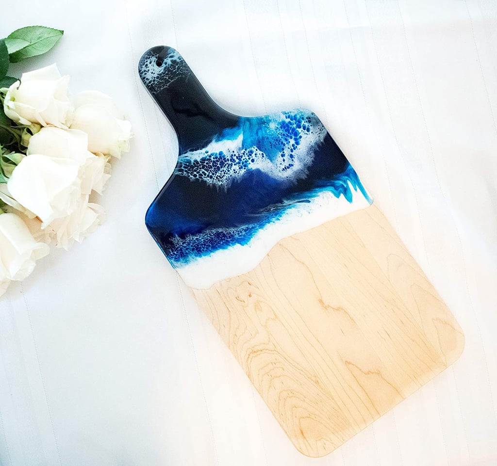 Ocean Theme Wood Serving Board