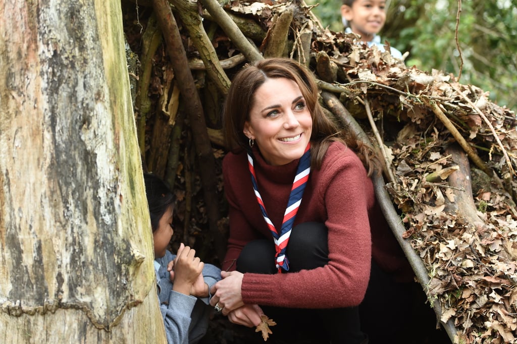 Kate Middleton's J.Crew Sweater For Scouts Visit March 2019