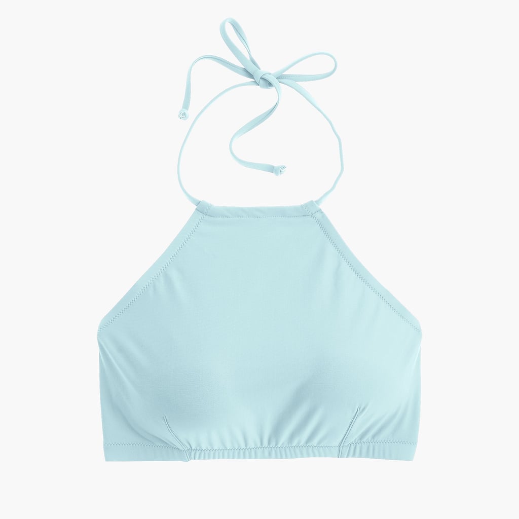 J.Crew Cropped Halter Bikini Top